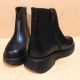 Жіночі весняні/осінні черевики із натуральної шкіри. 40 Розмір. Колір: чорний. Изображение №4