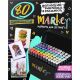 Набір маркерів для малювання Touch 80 шт./уп. двосторонні професійні фломастери для художників. Зображення №41