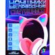Бездротові навушники з котячими вушками та RGB підсвічуванням Cat VZV 23M. Колір: рожевий. Зображення №5