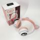 Бездротові навушники з котячими вушками та RGB підсвічуванням Cat VZV 23M. Колір: рожевий. Зображення №26