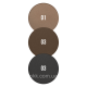 Пудра тіні для брів Quiz Eyebrow Powder Color Focus, 01 Світло-коричнева. Зображення №5