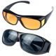 Антибликовые очки для водителя HD Vision 2 пары День + Ночь WJ10. Зображення №2