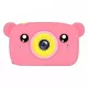 Цифровой детский фотоаппарат Teddy GM-24 розовый мишка Smart Kids Camera Розовый. Зображення №2