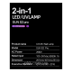 Лампа для сушіння гель-лаку SUN S2 pro 2-in-1 LED/UV 268W. Зображення №4