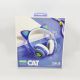 Бездротові навушники LED з котячими вушками CAT STN-28. Колір: синій. Зображення №3