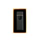 Електрозапальничка USB ZGP ABS, сенсорна електрична запальничка спіральна. Колір чорний. Зображення №2