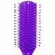 Щітка для волосся масажна Salon Professional пластикова Фіолетова. Зображення №2