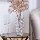 Ваза для квітів скляна прозора хамелеон 23.5 см для троянд • для орхідей • для тюльпанів • для сухоцвітів. Зображення №3
