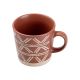 Чашка керамічна 350 мл для чаю чи кави Коричнева. Зображення №2