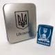 Дугова електроімпульсна запальничка USB Україна (металева коробка) HL-449. Колір: синій. Зображення №15